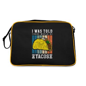 Tacos Célébration Chili - Sac Retro - noir/or - Dos