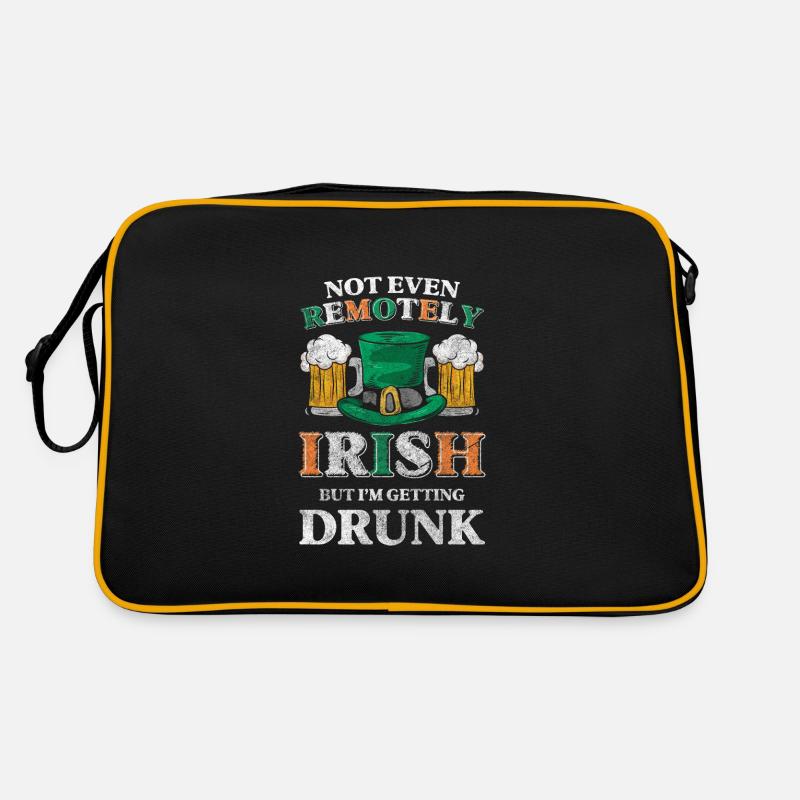 Pub Leprechaun Traveller Irish Retro Bag