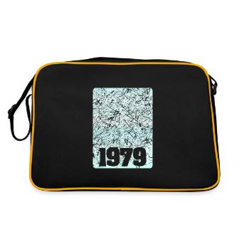 Number 1979 - Retro Bag - black/gold - Back