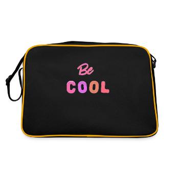 Refroidir - Sac Retro - noir/or - Dos
