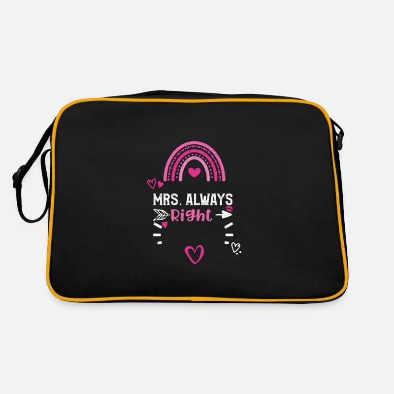 Mrs. Always Right Retro Bag