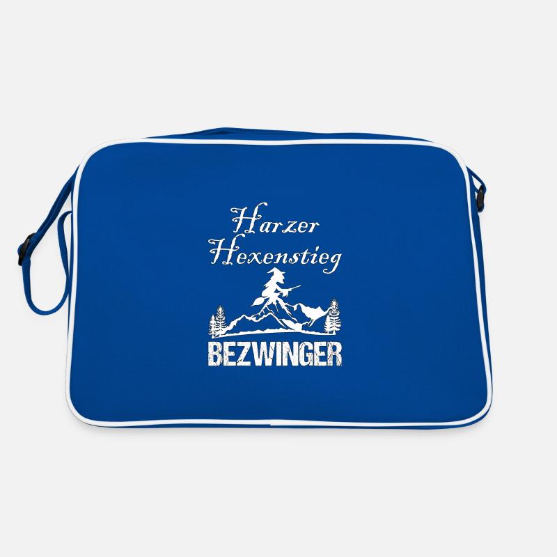 Harz Harzer Hexenstieg Wanderer Geschenk Retro Tasche
