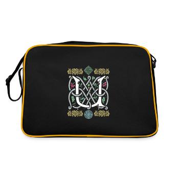 U - Retro Bag - black/gold - Back