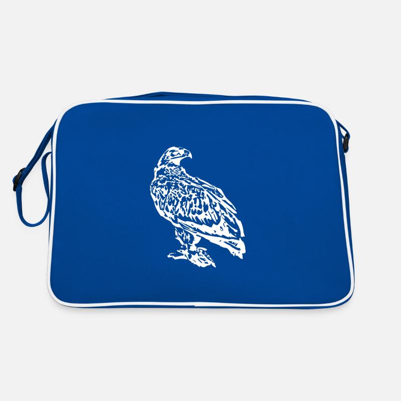 Hawk Bird White Birds Retro Bag