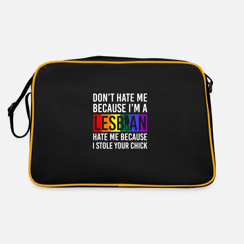 lgBT - Sac Retro - noir/or