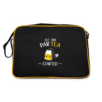 tea - Retro Bag - black/gold - Back