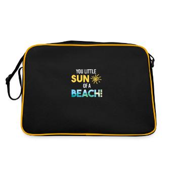 vacation - Retro Bag - black/gold - Back