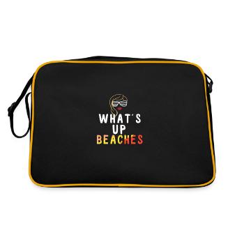 vacation - Retro Bag - black/gold - Back