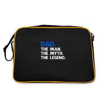 Papatagstshirt Mens Day Shirt Ascension Shirt - Retro Bag - black/gold - Back
