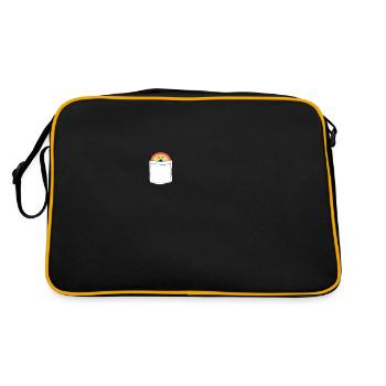 Lesbian Pride - Sac Retro - noir/or - Dos