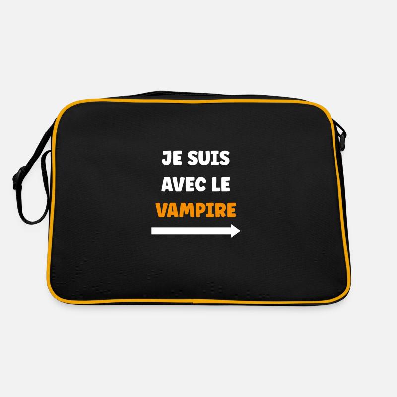 je suis avec le vampire Sac Retro