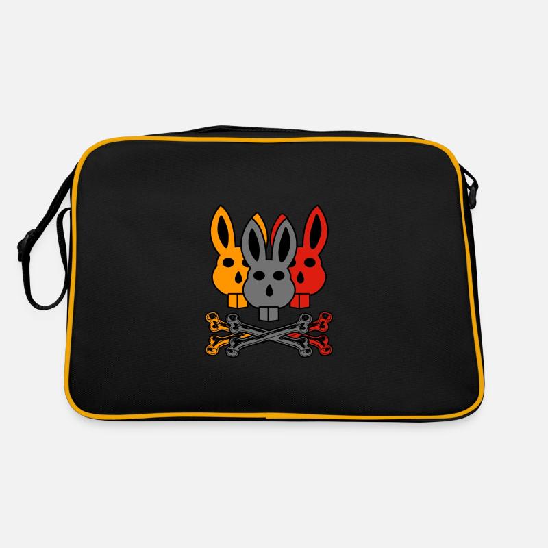 bad bunny aesthetic danger style Retro Bag