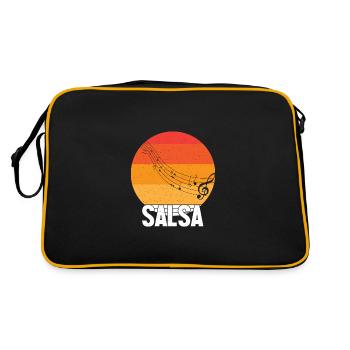 Danseuse de salsa Danseuse - Sac Retro - noir/or - Dos