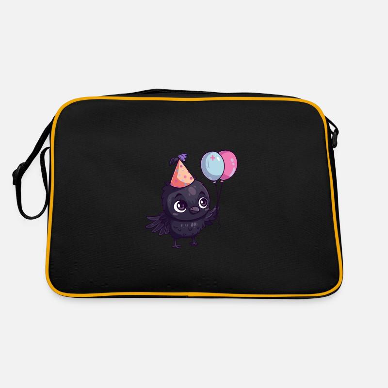 Bande dessinée d’anniversaire Raven Crow Sac Retro