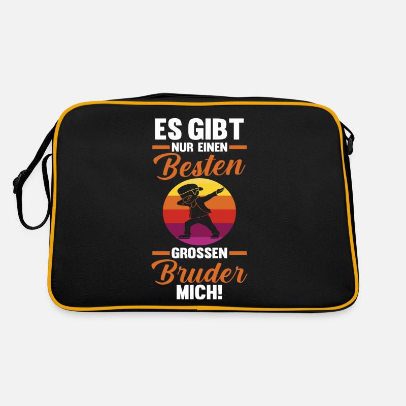 Dabbing Bester Bruder Retro Tasche