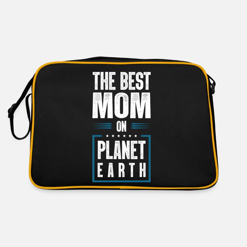 Beste Mom Mama Zitat Mutter Retro Tasche