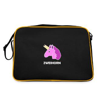 Licorne licorne - Sac Retro - noir/or - Dos