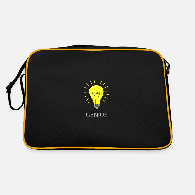 Light bulb Genius Retro Bag