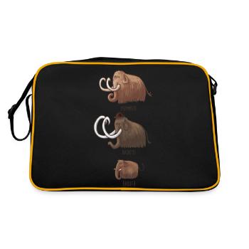 Famille mammouth - Sac Retro - noir/or - Dos