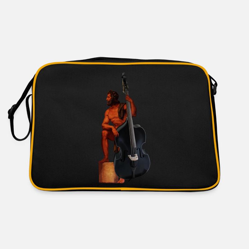 ArtRock 2 - Retro Tasche - Schwarz/Gold