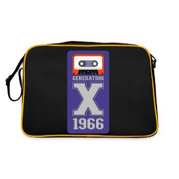 1966 Generation X space - Retro Bag - black/gold - Back