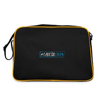 Cancun 2023 - Retro Bag - black/gold - Back