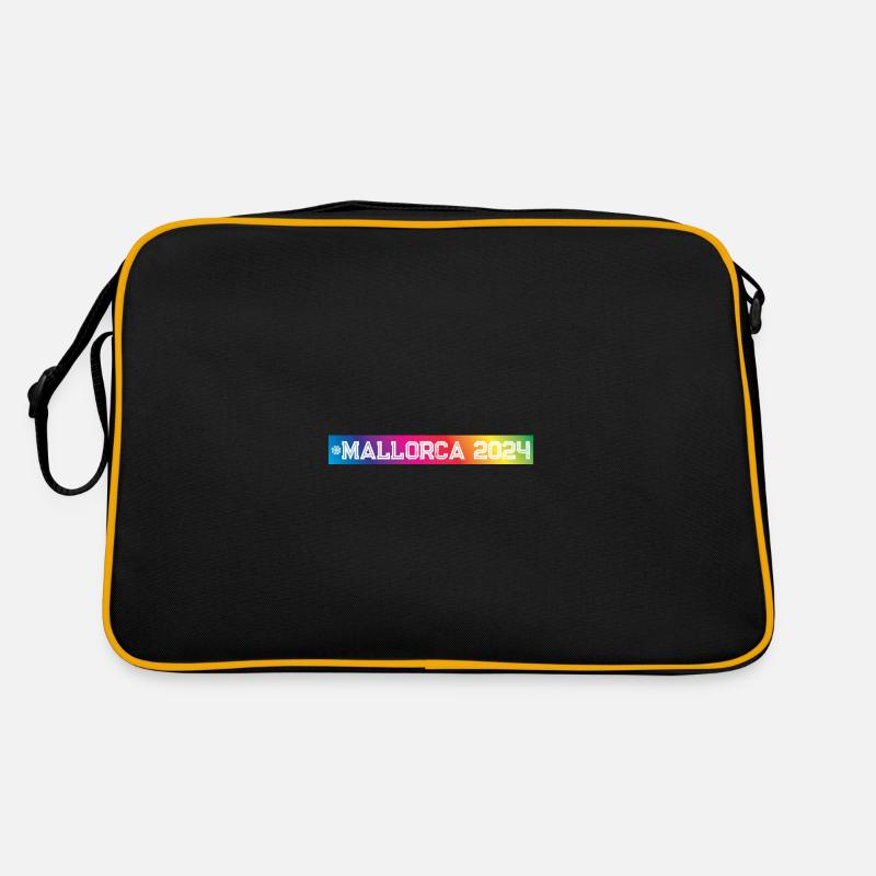 Mallorca 2024 Bunt Retro Tasche