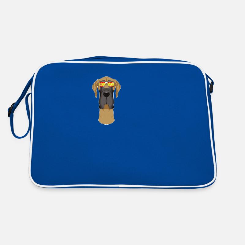 Great Dane I Espagne Lunettes de soleil I Drapeau espagnol Sac Retro