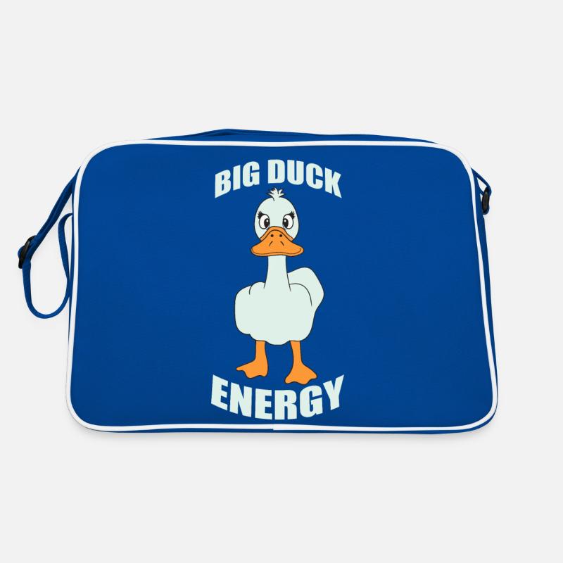 Big Duck Energy Drôle de canard Sac Retro