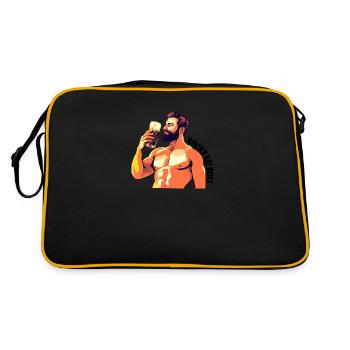 Rocky Balboit! - Retro Bag - black/gold - Back