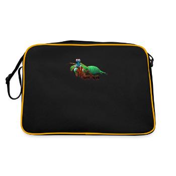 mantis shrimp - Retro Bag - black/gold - Back