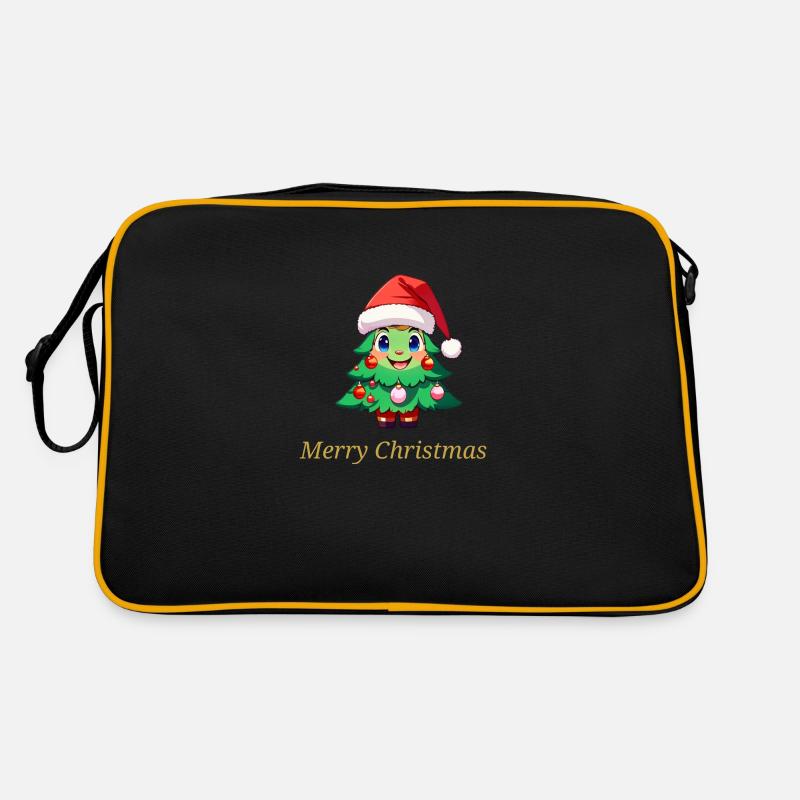 Merry Christmas Retro Bag