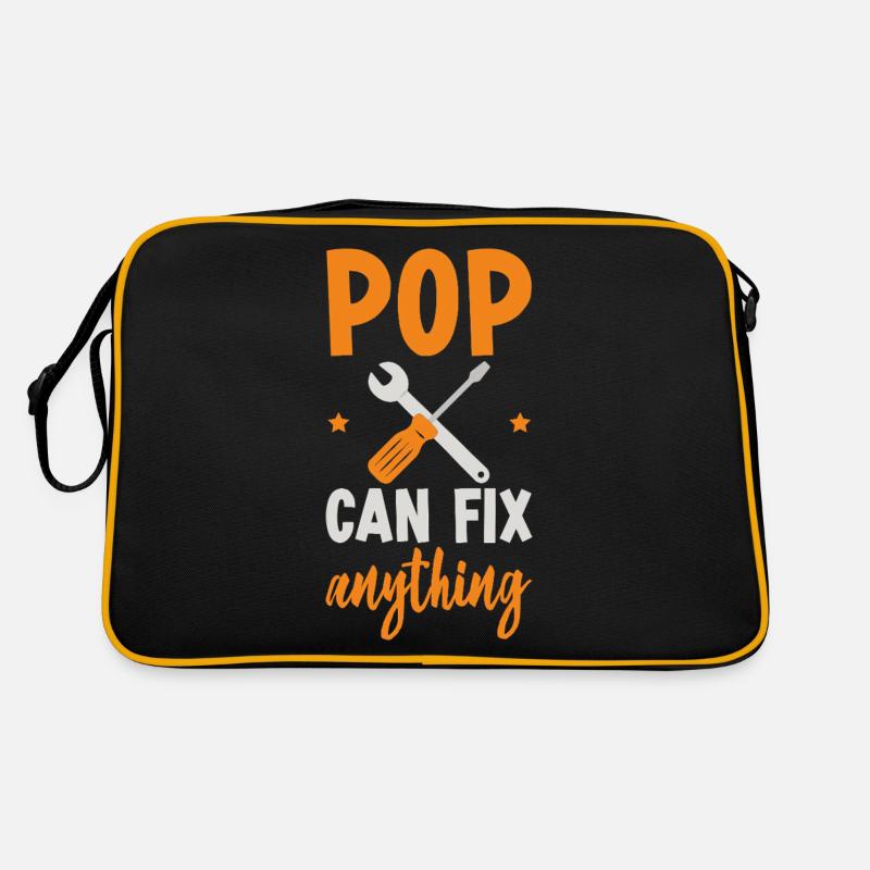 Pop Can Fix Anything Retro Tasche