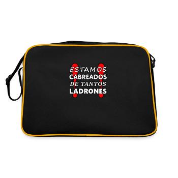 We are at so many thieves 2 - Retro Bag - black/gold - Back