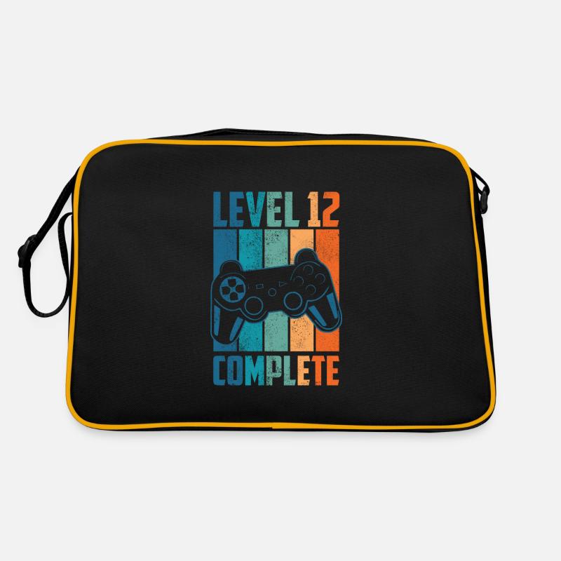 12th Birthday Years Level 12 Complete Gift Retro Bag