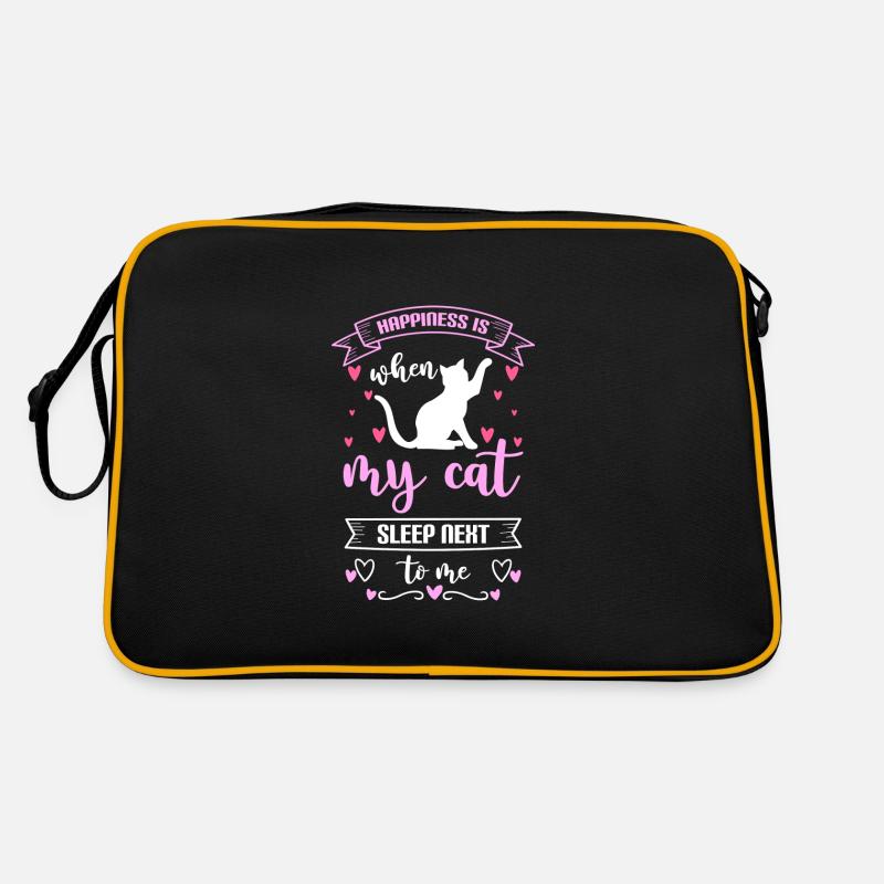 Glücklich Motivation Urlaub Lebensenergie Retro Tasche
