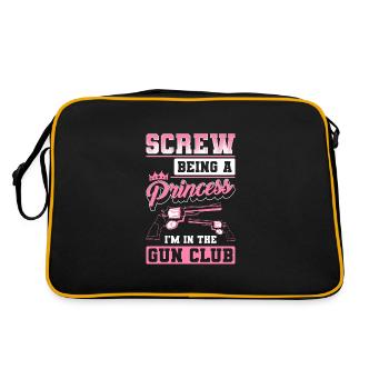 Club de tir Munitions Tireur sportif - Sac Retro - noir/or - Dos