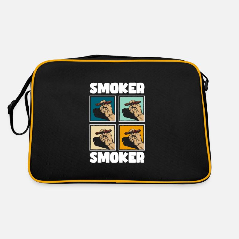 Le tabac ne peut pas vapoter Sac Retro