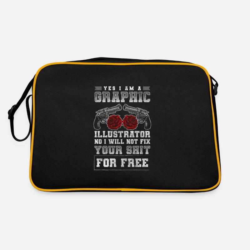 Designer Hobby Painter Design Retro Bag
