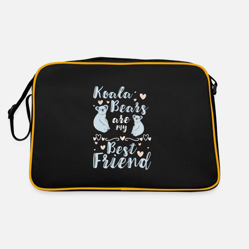 Koala Tierschutz Beuteltier Australien Retro Tasche