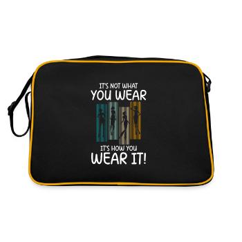 Amateurs de mode Créateurs de tendances de style de vie individuels - Sac Retro - noir/or - Dos