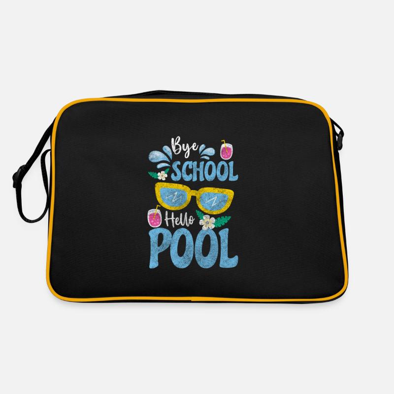 Swimming Pool Feier Retro Tasche