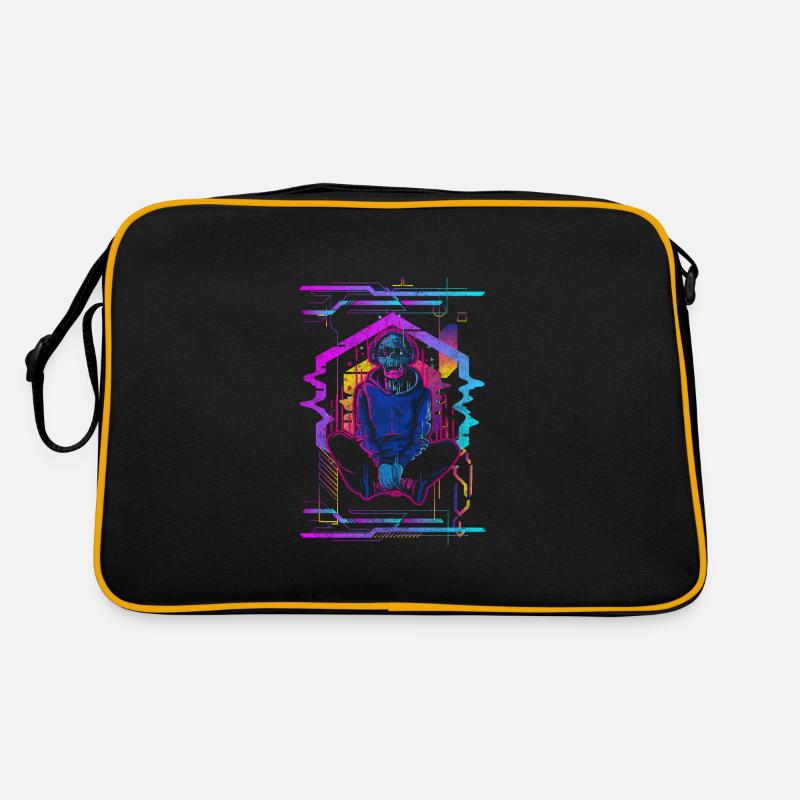 Future Android Neon Gaming Retro Bag