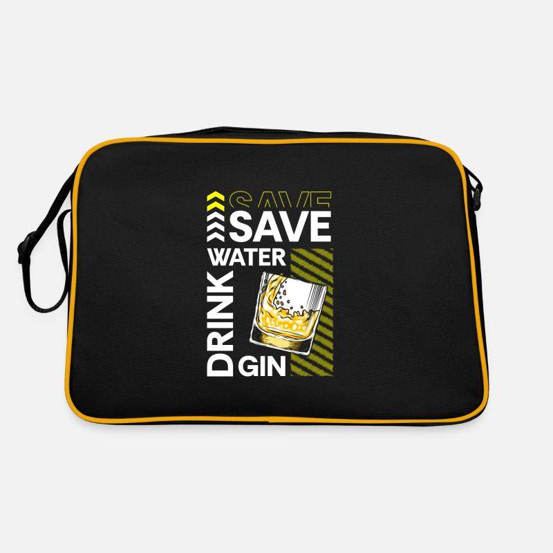 Gin Drinks Drink Long Drink Retro Bag