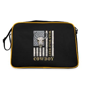 Far West America Bandit Brave - Sac Retro - noir/or - Dos