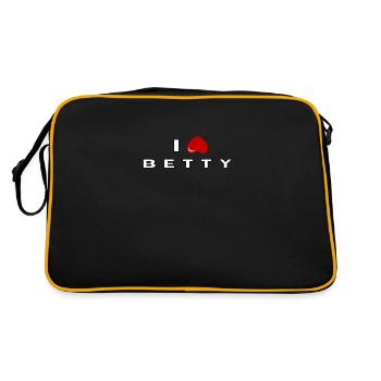 Je déteste Betty - Sac Retro - noir/or - Dos