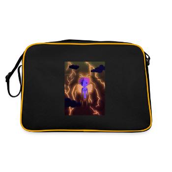 Devil - Retro Bag - black/gold - Back