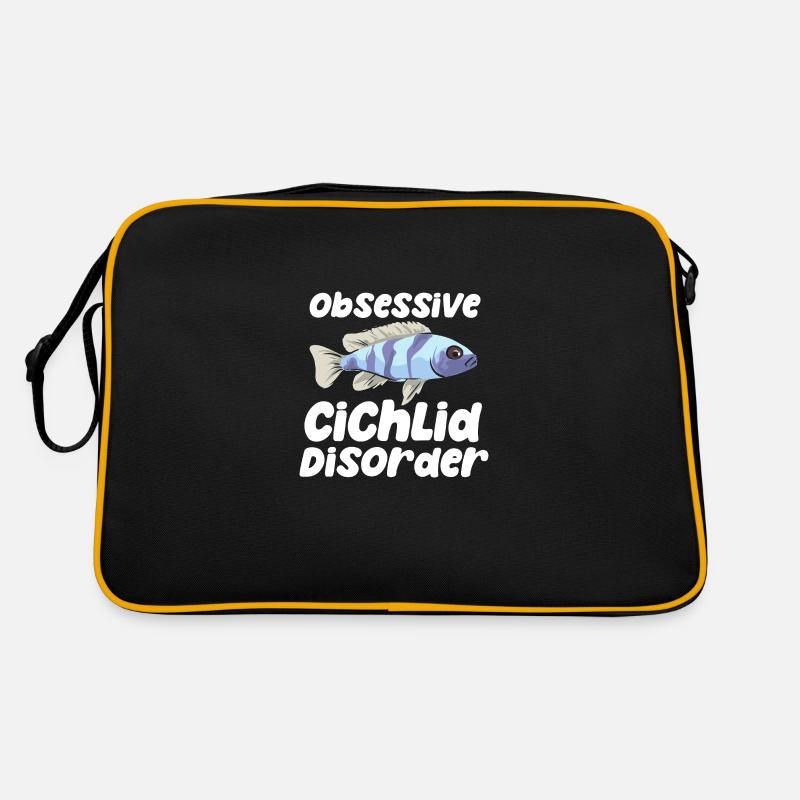 Obsessive Cichlid Disorder Retro Tasche