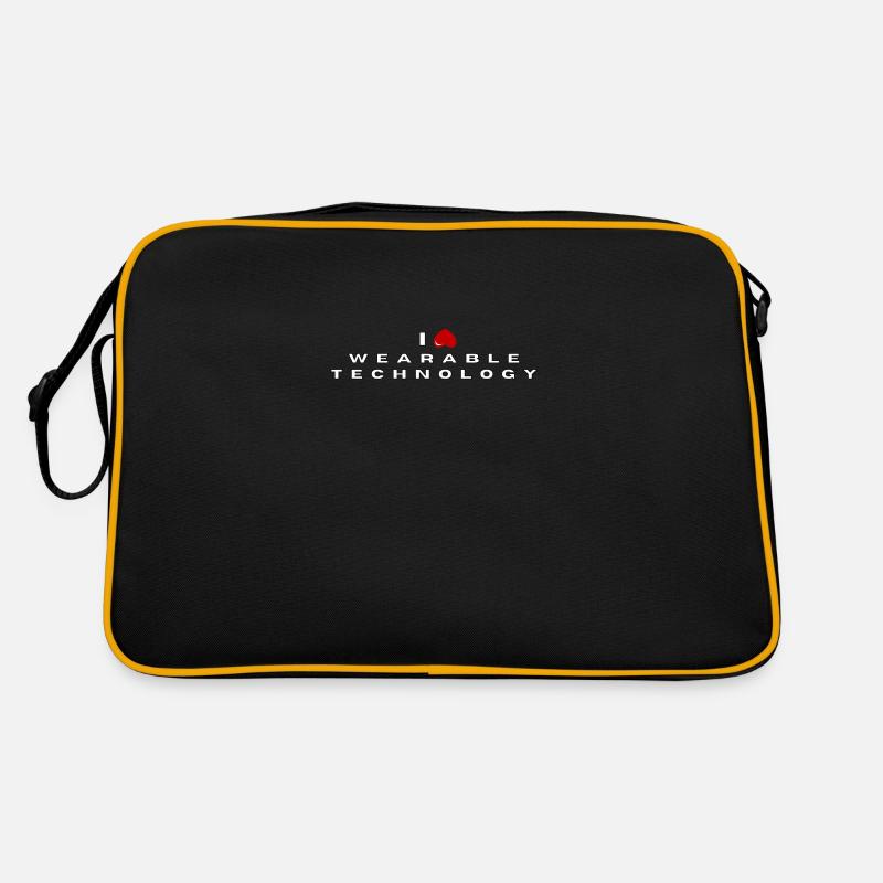 Ich hasse tragbare Technologie Retro Tasche