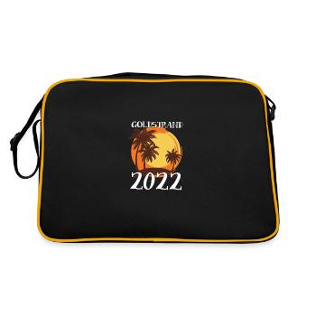 Sables d’Or 2022 Palmiers - Sac Retro - noir/or - Dos